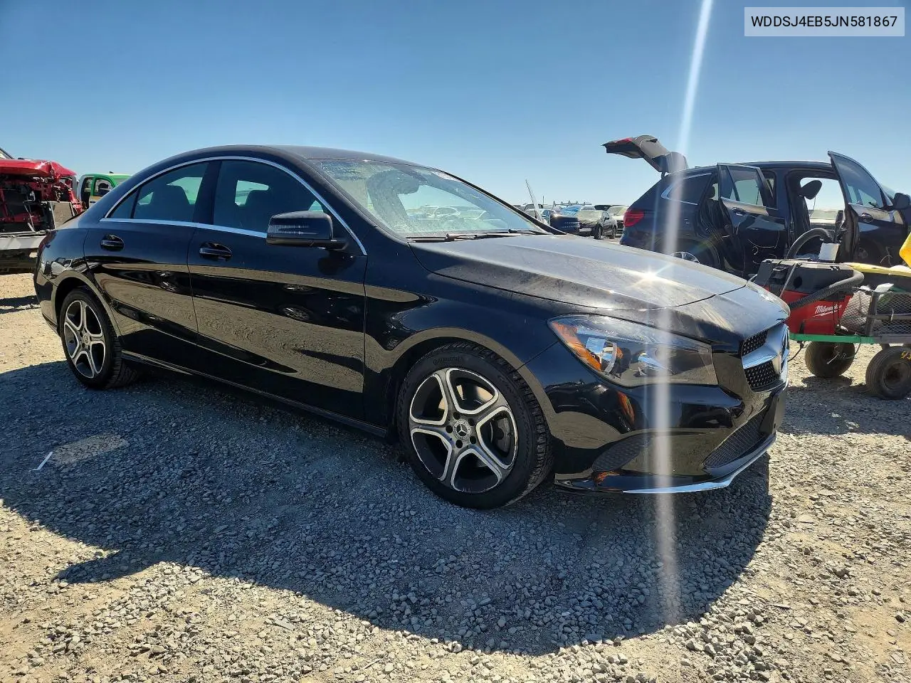 2018 Mercedes-Benz Cla 250 VIN: WDDSJ4EB5JN581867 Lot: 61531976