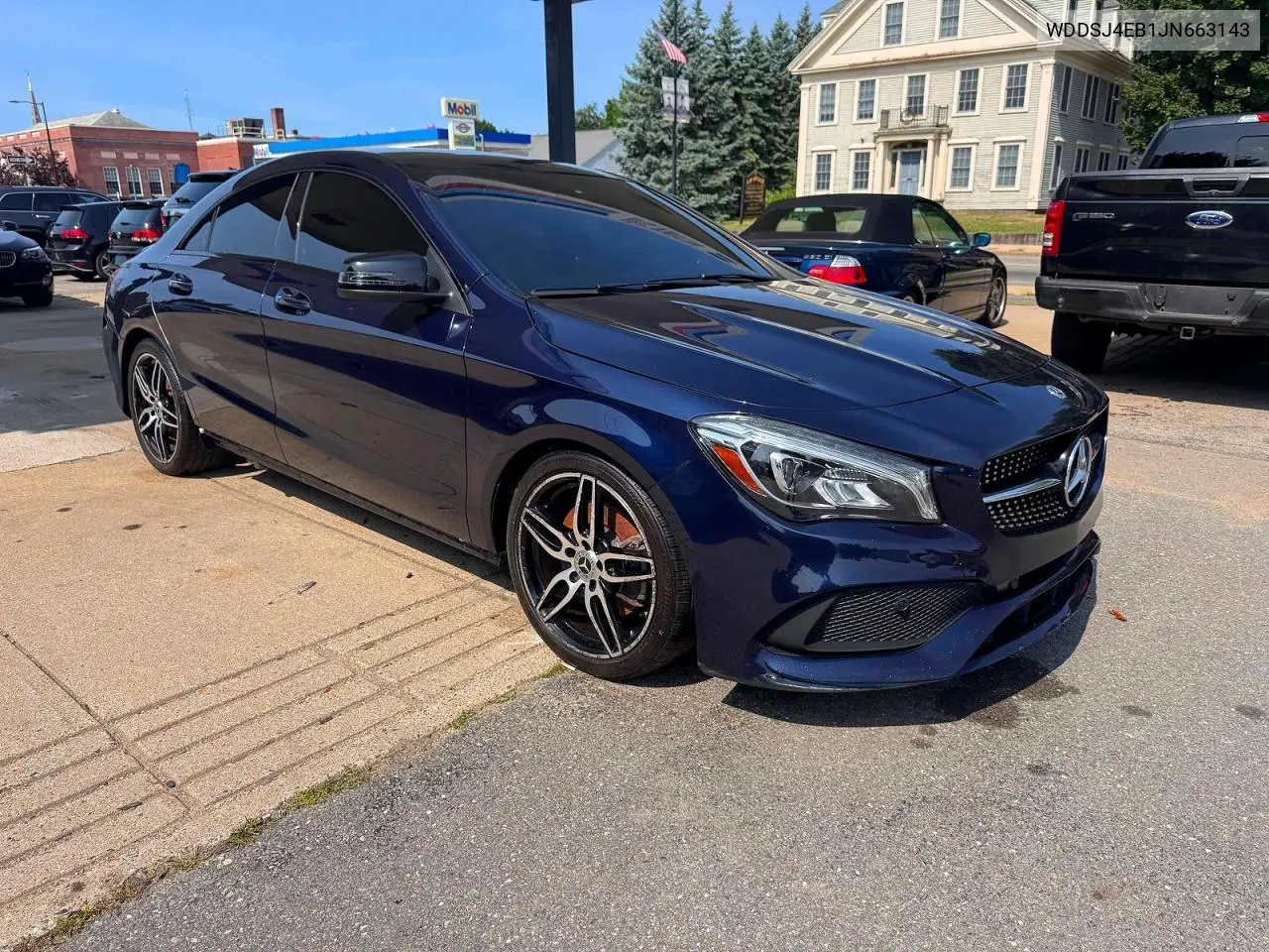2018 Mercedes-Benz Cla 250 VIN: WDDSJ4EB1JN663143 Lot: 61631806