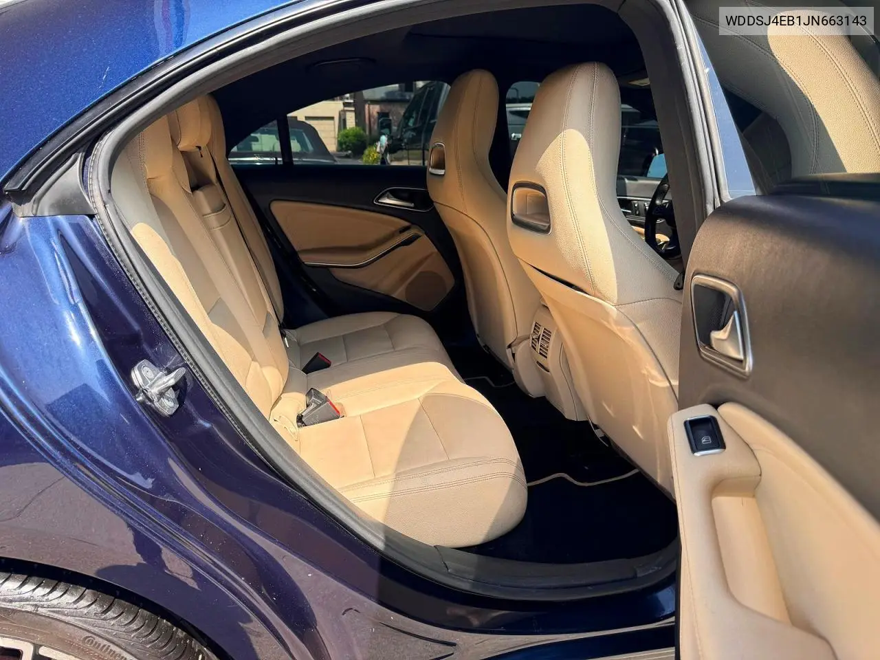 2018 Mercedes-Benz Cla 250 VIN: WDDSJ4EB1JN663143 Lot: 61631806