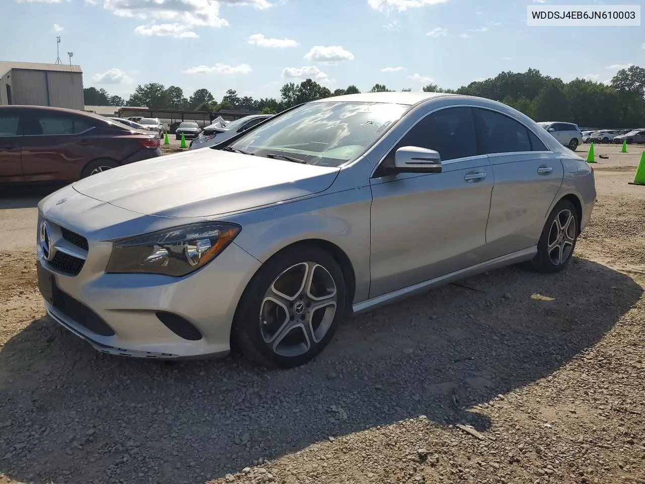 2018 Mercedes-Benz Cla VIN: WDDSJ4EB6JN610003 Lot: 85973415