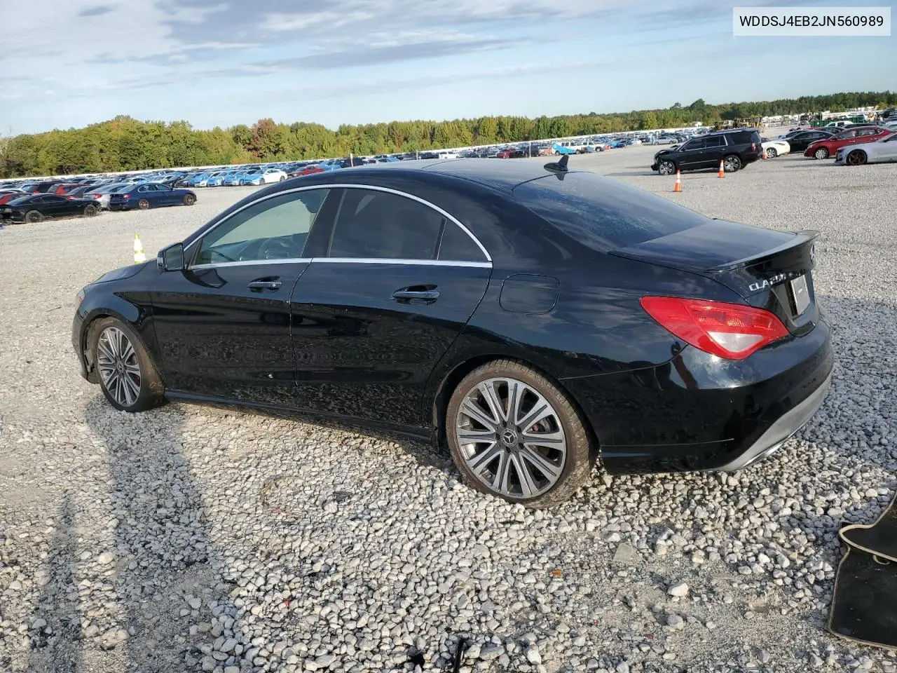 WDDSJ4EB2JN560989 2018 Mercedes-Benz Cla 250
