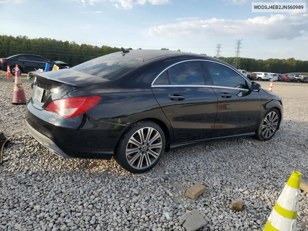 WDDSJ4EB2JN560989 2018 Mercedes-Benz Cla 250