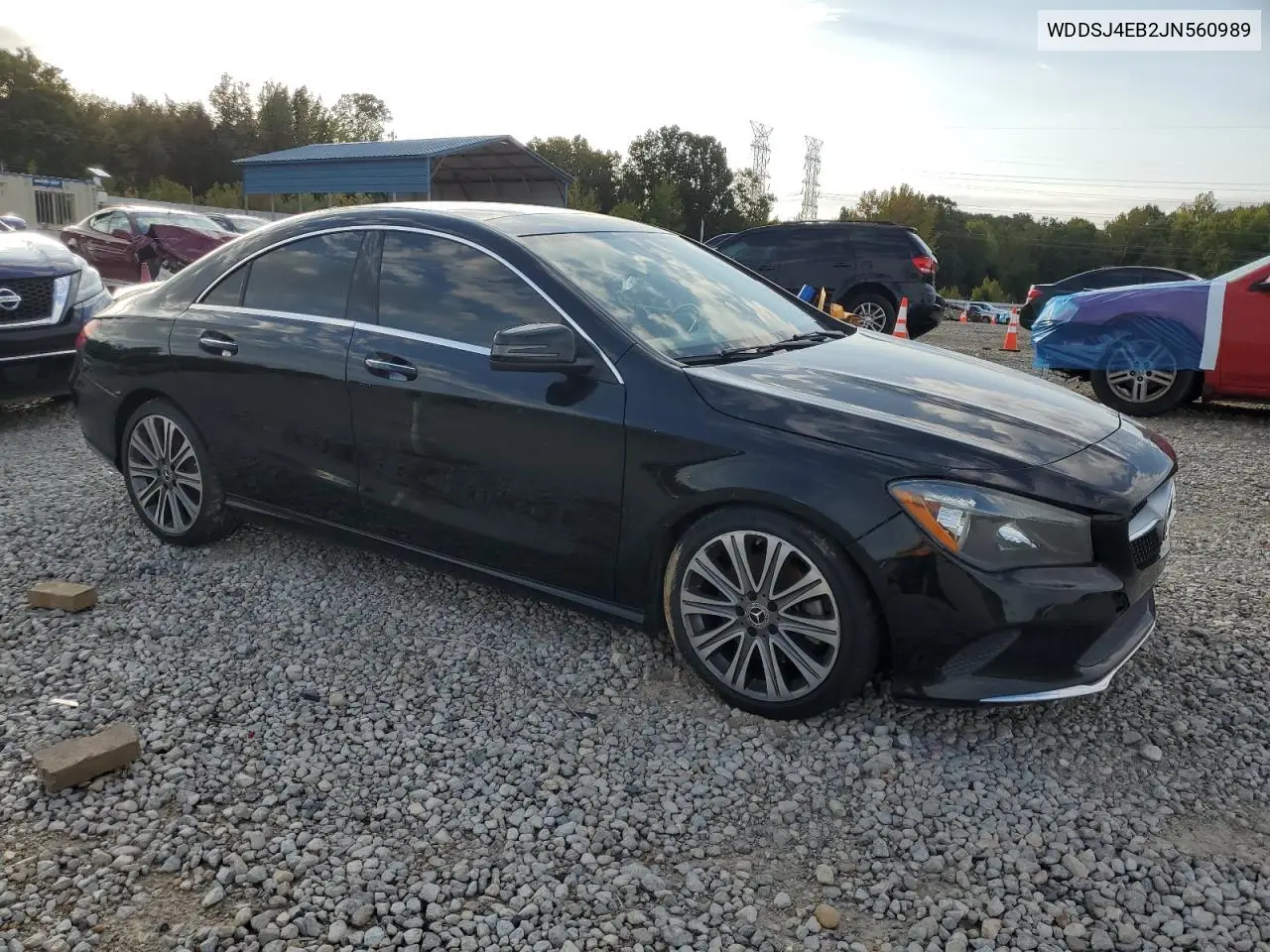 WDDSJ4EB2JN560989 2018 Mercedes-Benz Cla 250