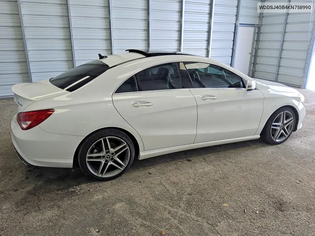 2019 Mercedes-Benz Cla 250 4Matic VIN: WDDSJ4GB4KN758990 Lot: 49772546
