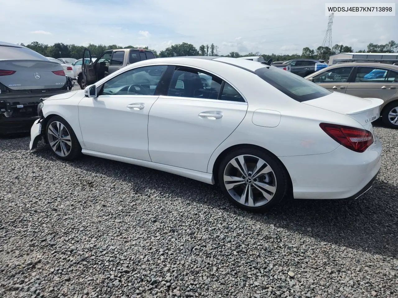 2019 Mercedes-Benz Cla 250 VIN: WDDSJ4EB7KN713898 Lot: 55978026