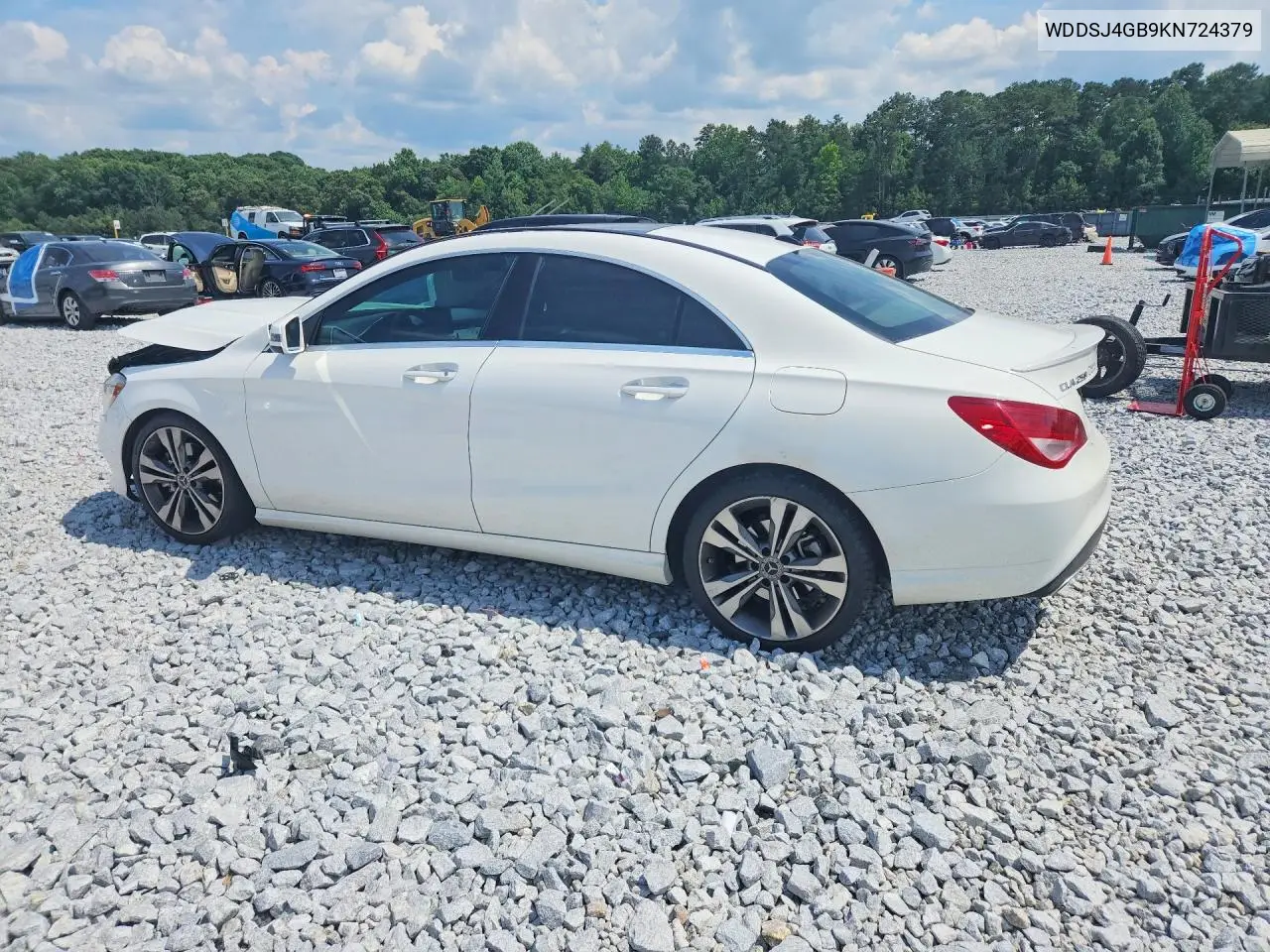 2019 Mercedes-Benz Cla 250 4Matic VIN: WDDSJ4GB9KN724379 Lot: 57289786