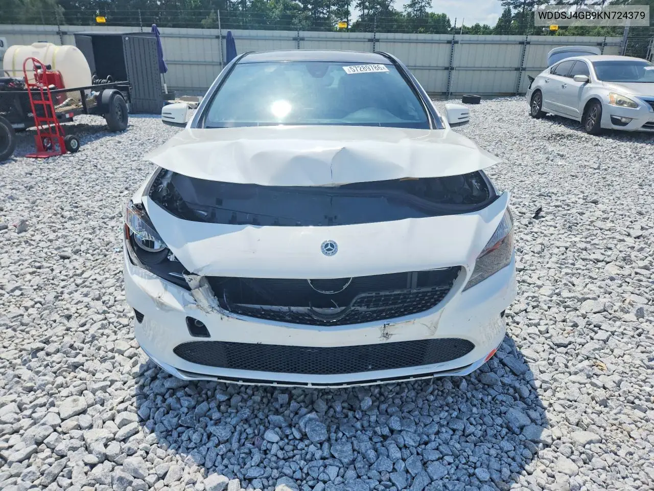 2019 Mercedes-Benz Cla 250 4Matic VIN: WDDSJ4GB9KN724379 Lot: 57289786