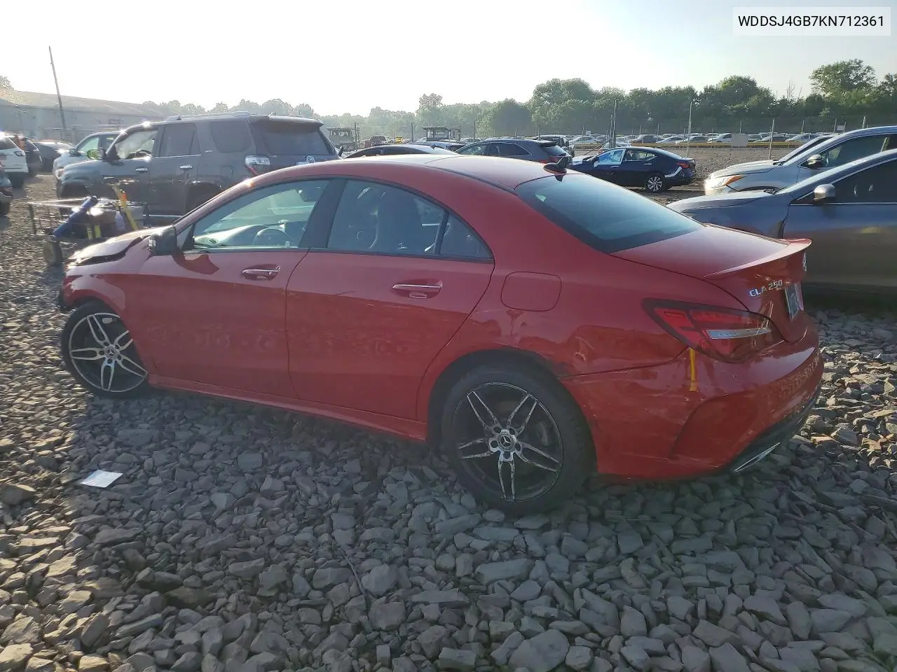 2019 Mercedes-Benz Cla 250 4Matic VIN: WDDSJ4GB7KN712361 Lot: 57862106