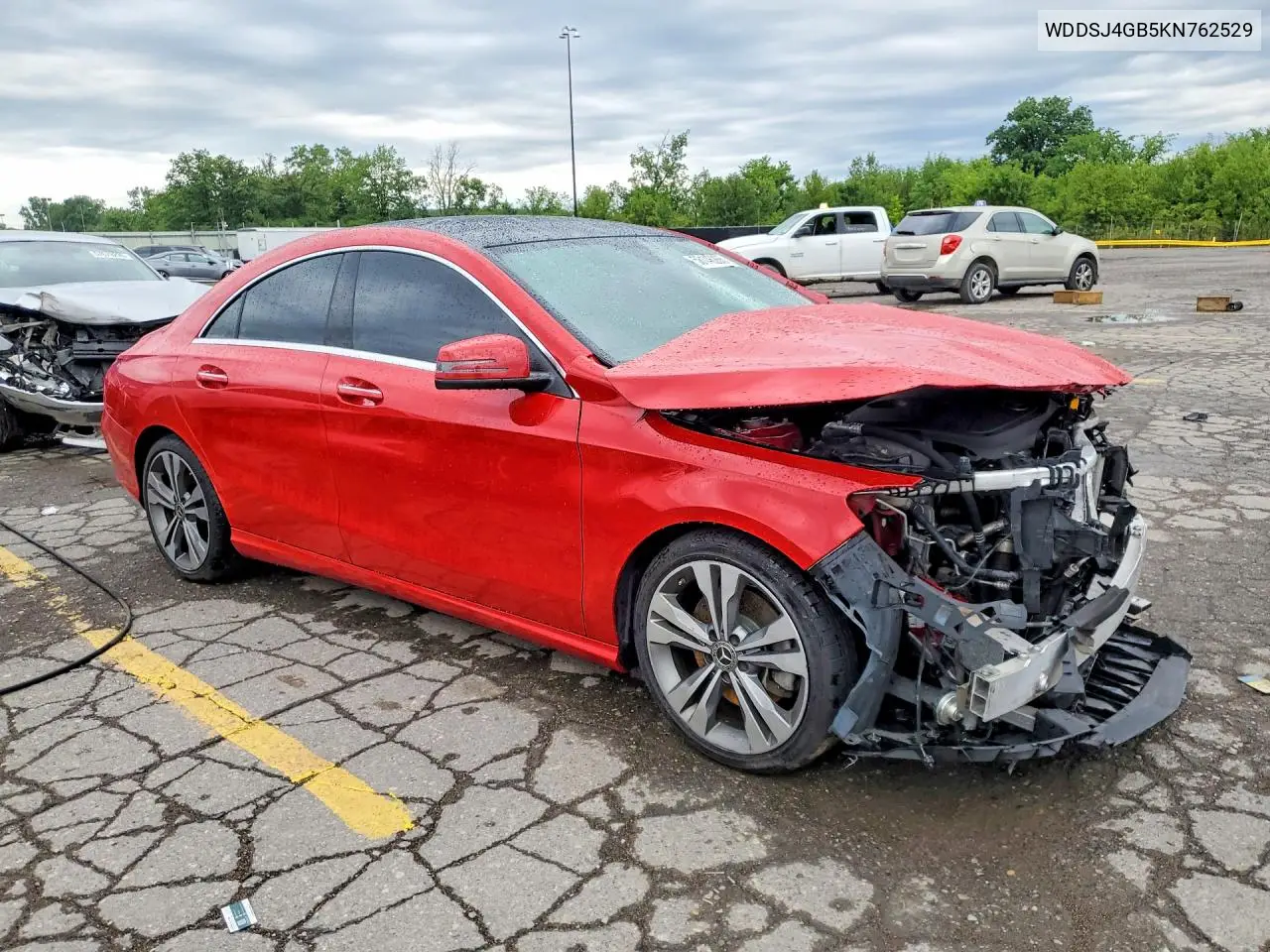 2019 Mercedes-Benz Cla 250 4Matic VIN: WDDSJ4GB5KN762529 Lot: 58146266