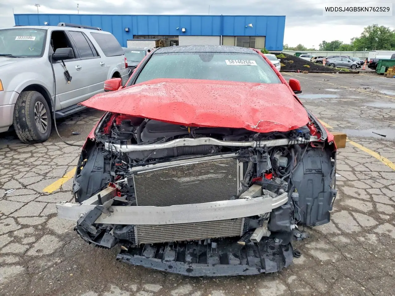 2019 Mercedes-Benz Cla 250 4Matic VIN: WDDSJ4GB5KN762529 Lot: 58146266