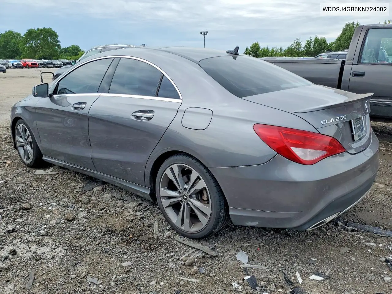 2019 Mercedes-Benz Cla 250 4Matic VIN: WDDSJ4GB6KN724002 Lot: 58204016