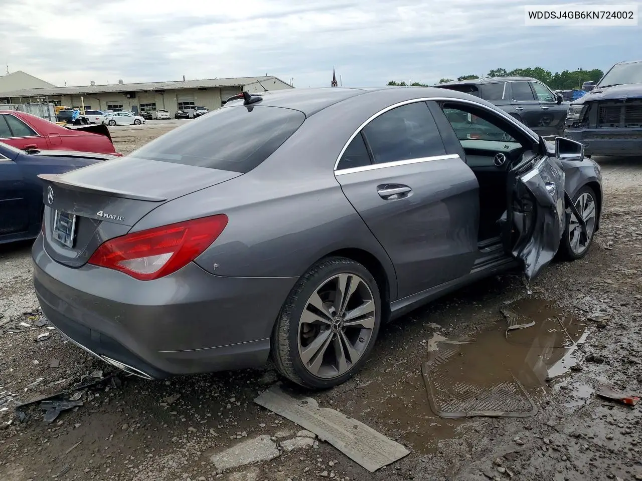 2019 Mercedes-Benz Cla 250 4Matic VIN: WDDSJ4GB6KN724002 Lot: 58204016