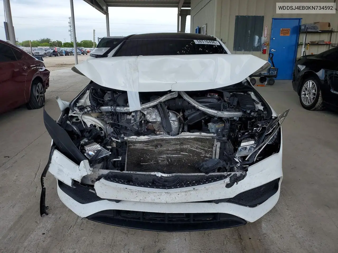 WDDSJ4EB0KN734592 2019 Mercedes-Benz Cla 250