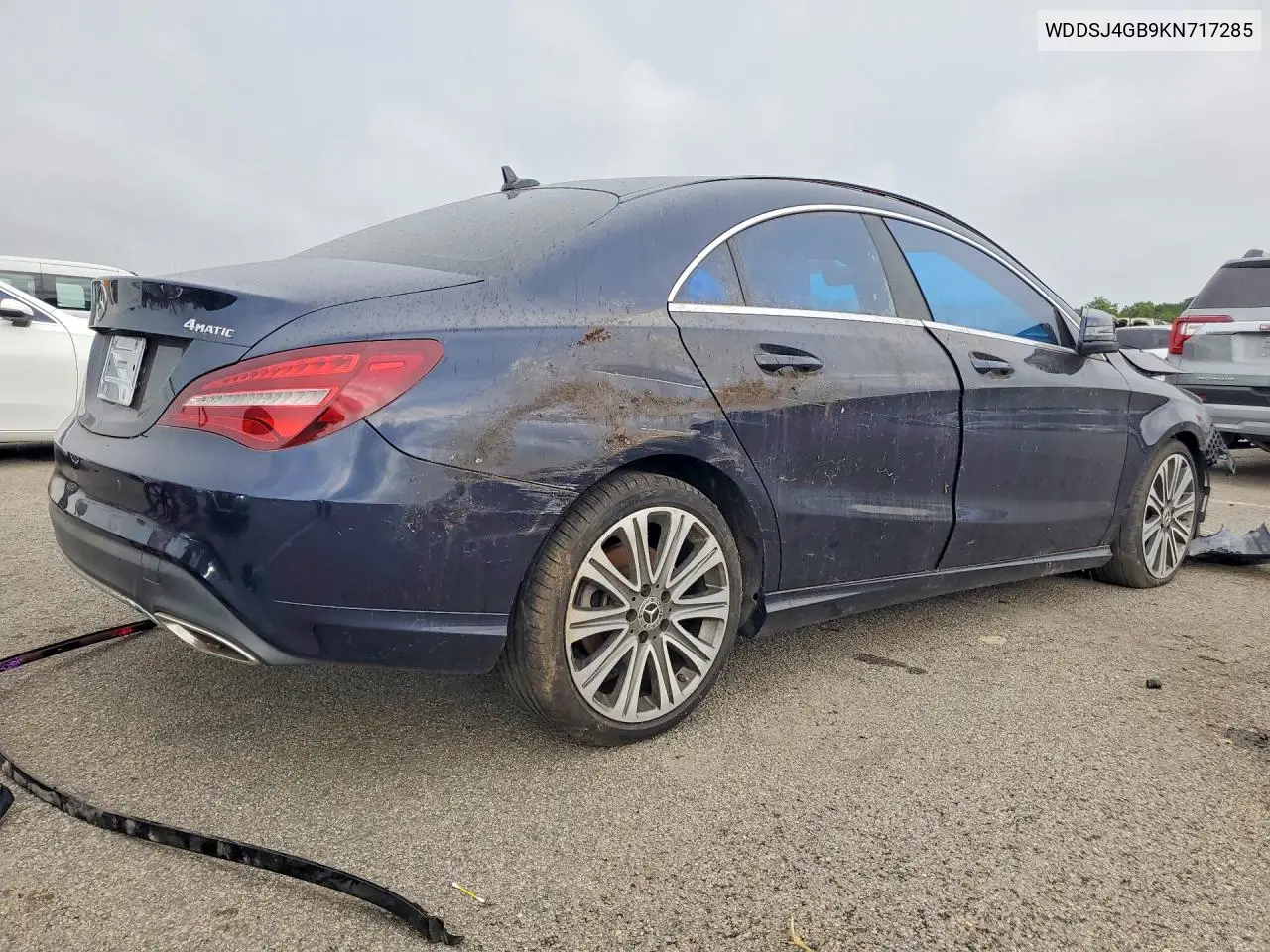 2019 Mercedes-Benz Cla 250 4Matic VIN: WDDSJ4GB9KN717285 Lot: 60620786