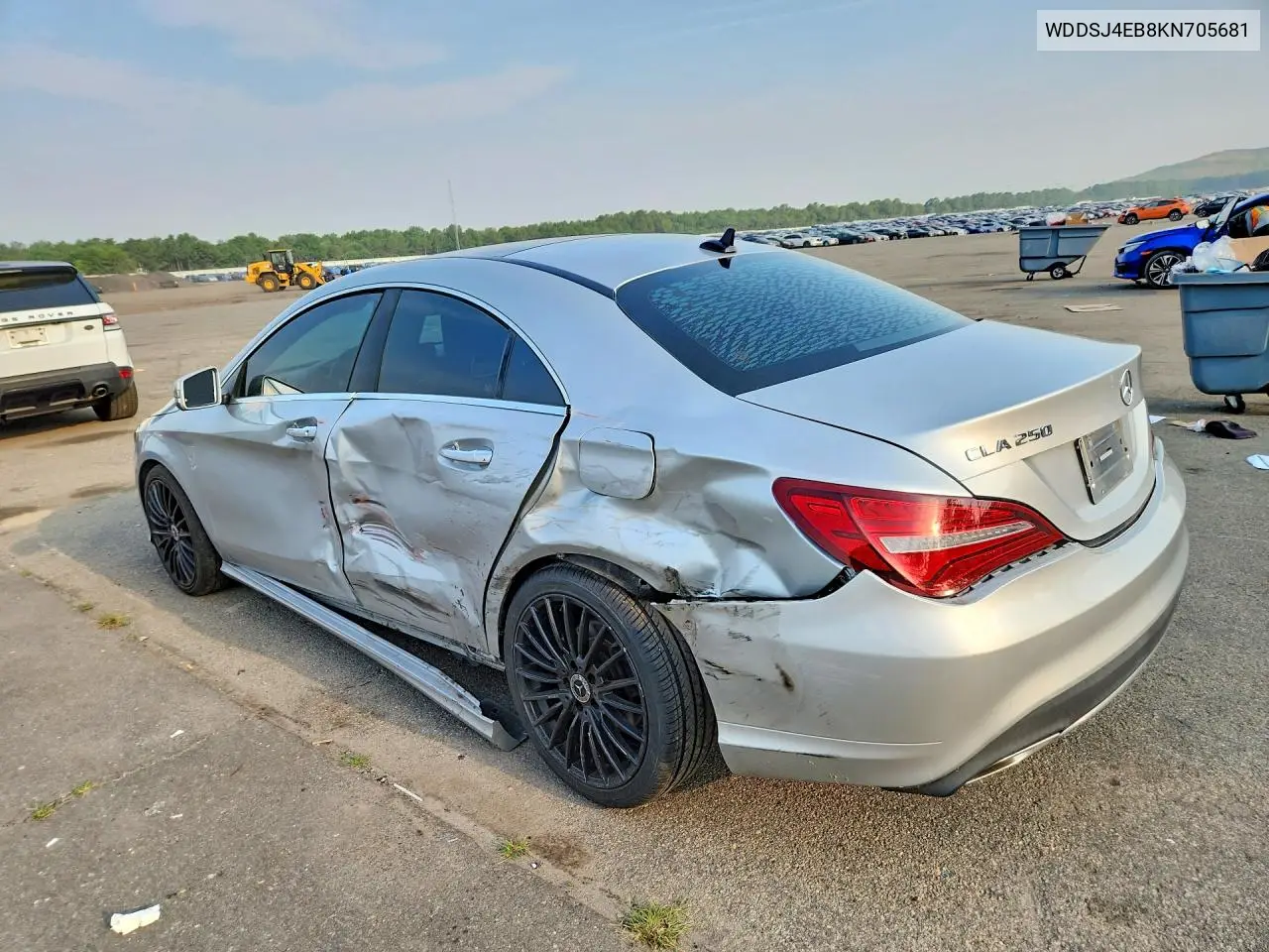 2019 Mercedes-Benz Cla 250 VIN: WDDSJ4EB8KN705681 Lot: 61434836