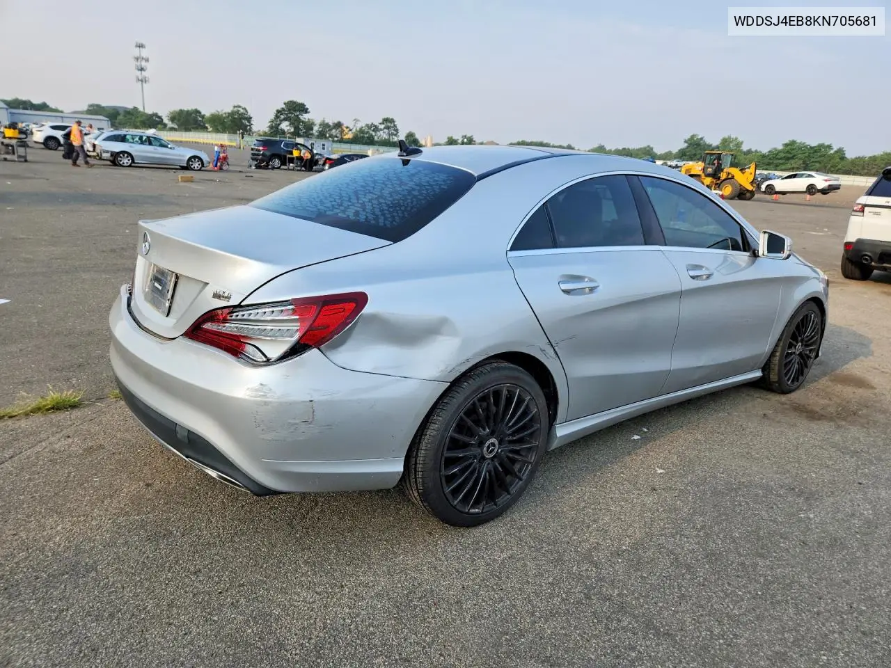 2019 Mercedes-Benz Cla 250 VIN: WDDSJ4EB8KN705681 Lot: 61434836