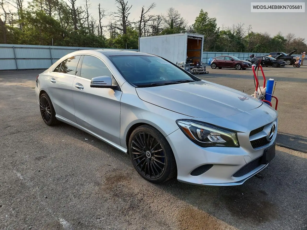 2019 Mercedes-Benz Cla 250 VIN: WDDSJ4EB8KN705681 Lot: 61434836