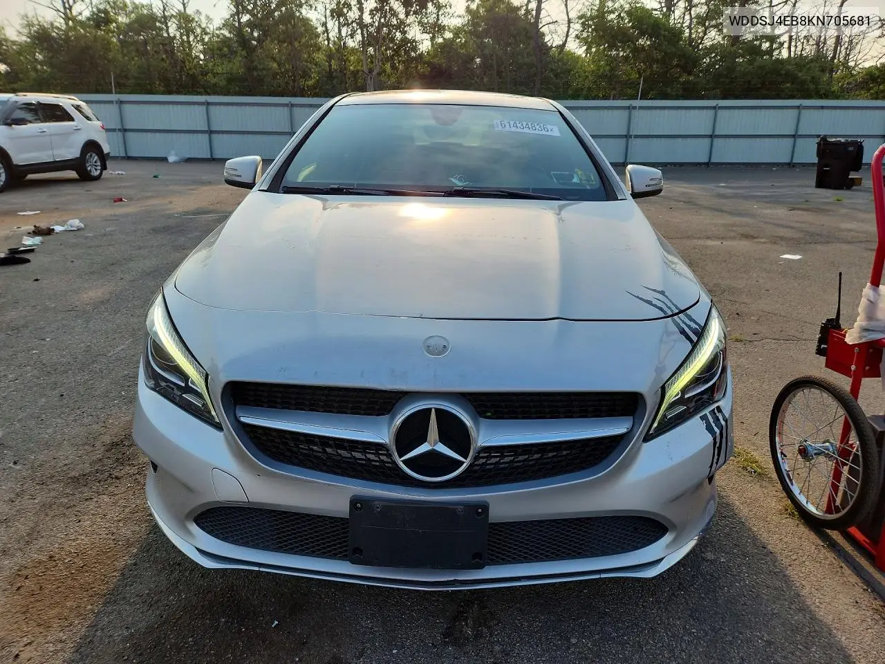 2019 Mercedes-Benz Cla 250 VIN: WDDSJ4EB8KN705681 Lot: 61434836