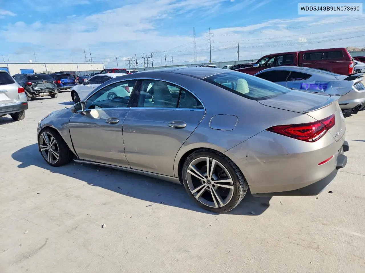 2020 Mercedes-Benz Cla 250 VIN: WDD5J4GB9LN073690 Lot: 56443656