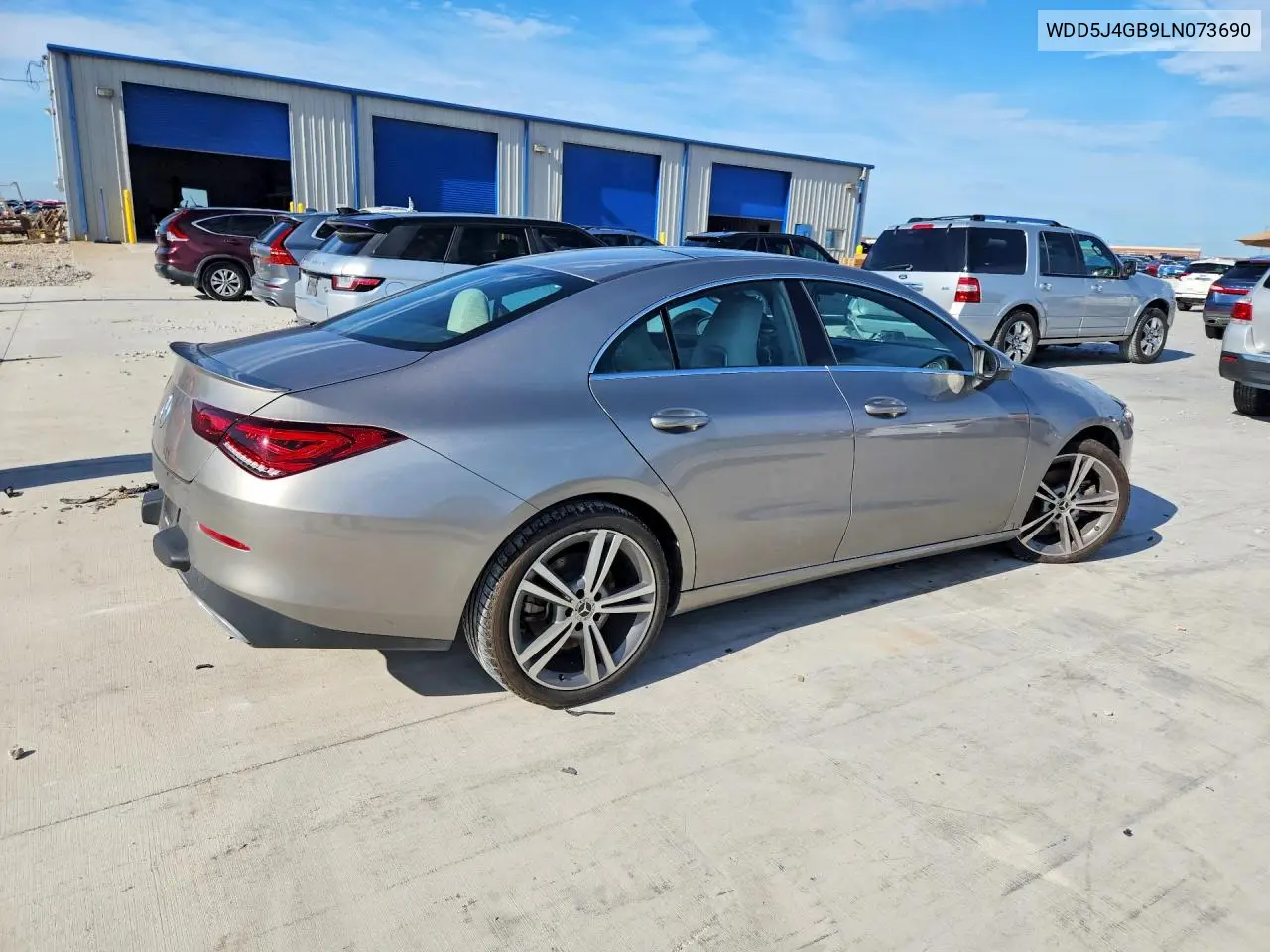 2020 Mercedes-Benz Cla 250 VIN: WDD5J4GB9LN073690 Lot: 56443656