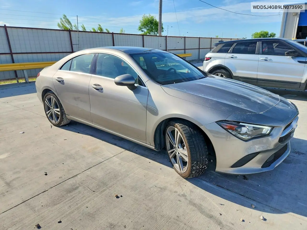 2020 Mercedes-Benz Cla 250 VIN: WDD5J4GB9LN073690 Lot: 56443656