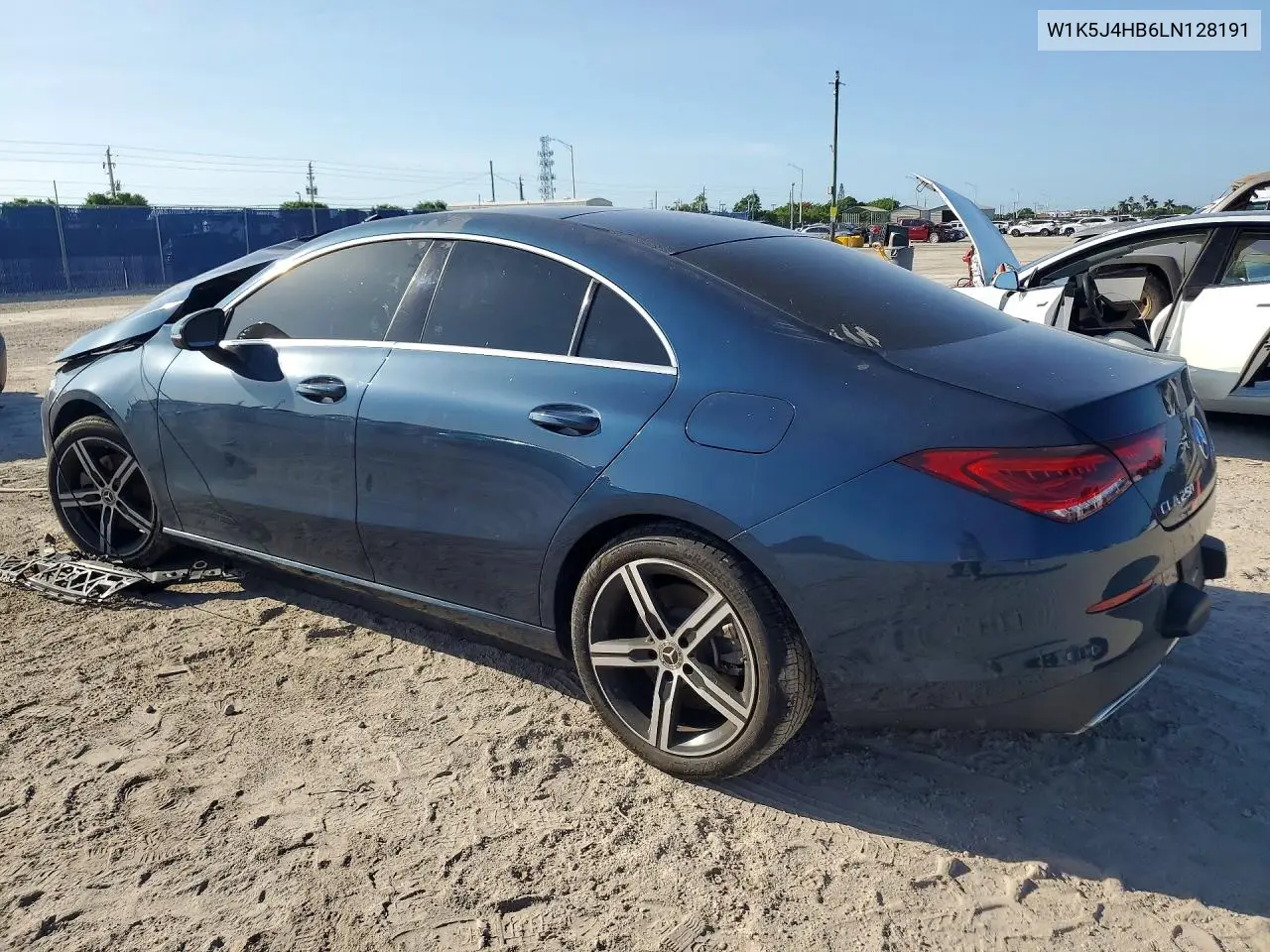 2020 Mercedes-Benz Cla 250 4Matic VIN: W1K5J4HB6LN128191 Lot: 56643796