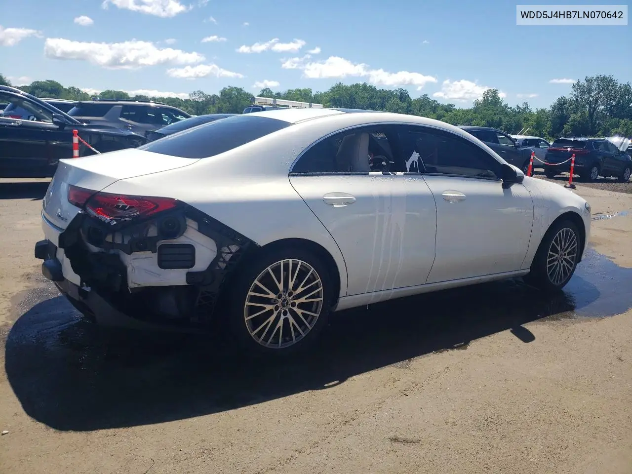 2020 Mercedes-Benz Cla 250 4Matic VIN: WDD5J4HB7LN070642 Lot: 57078916