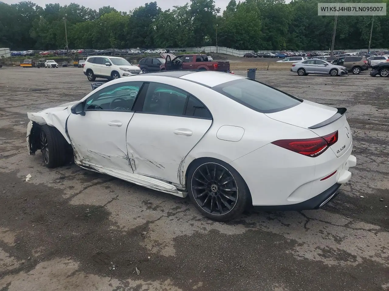2020 Mercedes-Benz Cla 250 4Matic VIN: W1K5J4HB7LN095007 Lot: 60147246