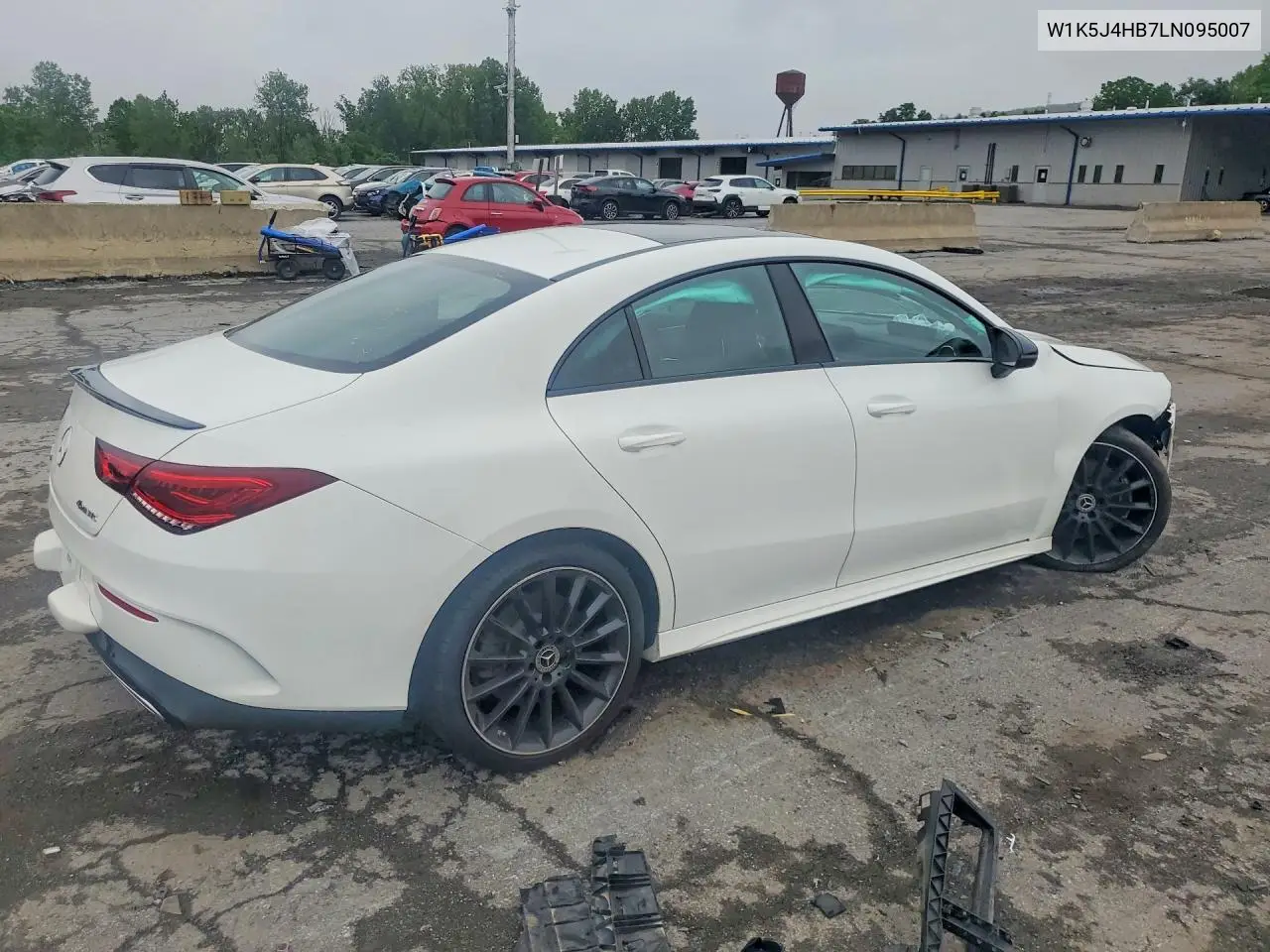 2020 Mercedes-Benz Cla 250 4Matic VIN: W1K5J4HB7LN095007 Lot: 60147246