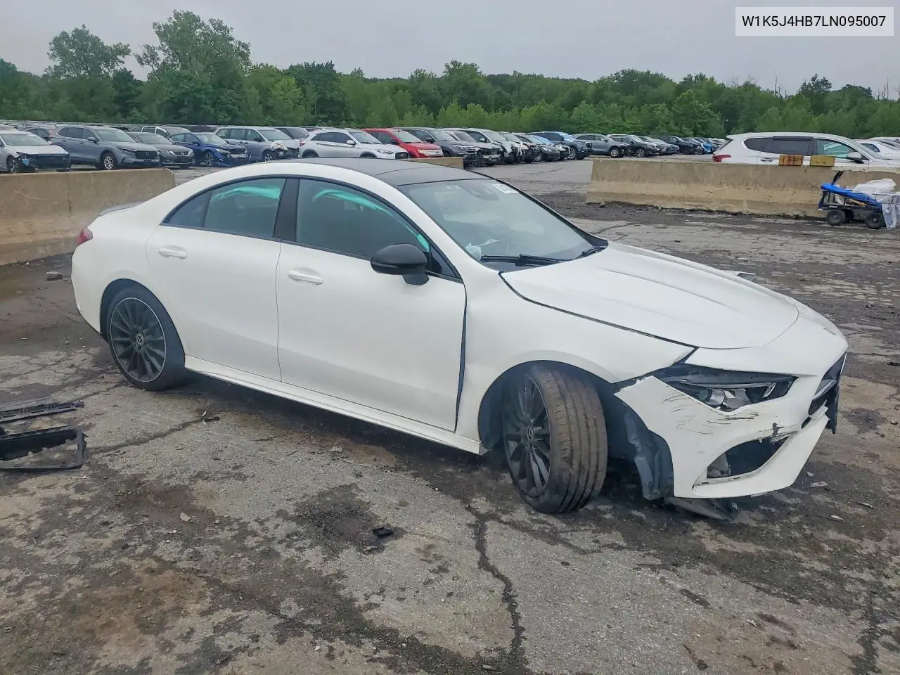 2020 Mercedes-Benz Cla 250 4Matic VIN: W1K5J4HB7LN095007 Lot: 60147246