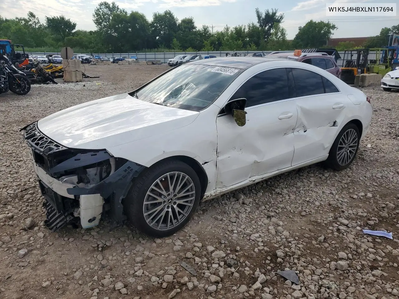 2020 Mercedes-Benz Cla 250 4Matic VIN: W1K5J4HBXLN117694 Lot: 60456816
