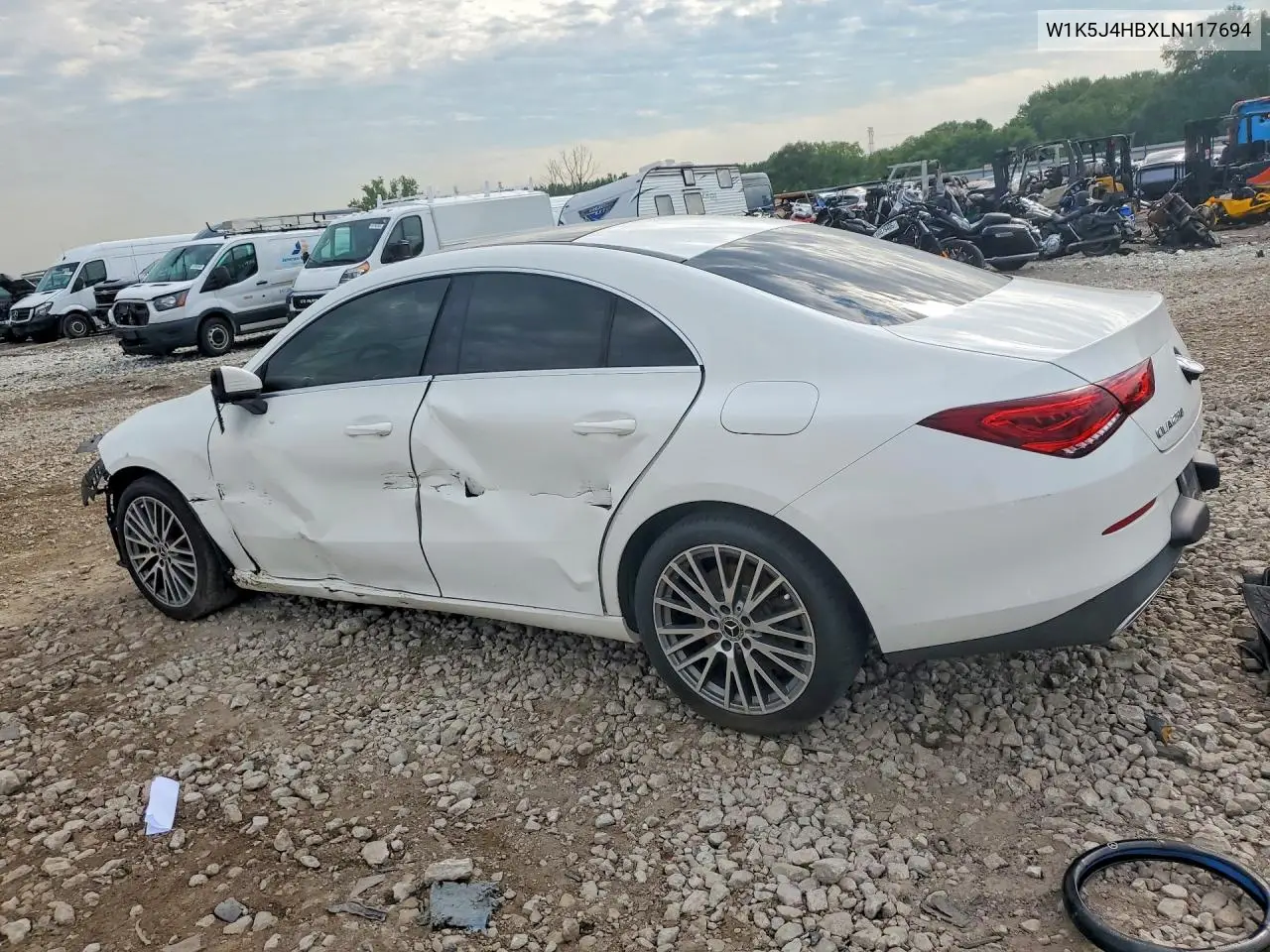 2020 Mercedes-Benz Cla 250 4Matic VIN: W1K5J4HBXLN117694 Lot: 60456816