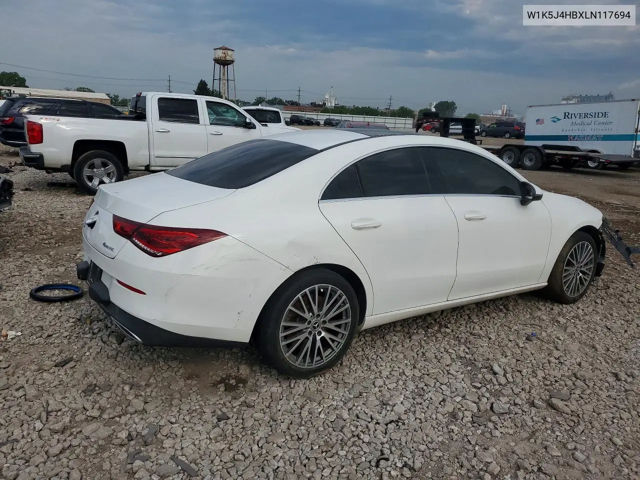 2020 Mercedes-Benz Cla 250 4Matic VIN: W1K5J4HBXLN117694 Lot: 60456816
