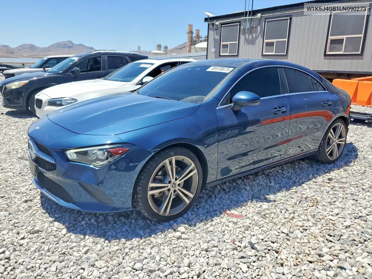 2020 Mercedes-Benz Cla 250 VIN: W1K5J4GB1LN090273 Lot: 85978675