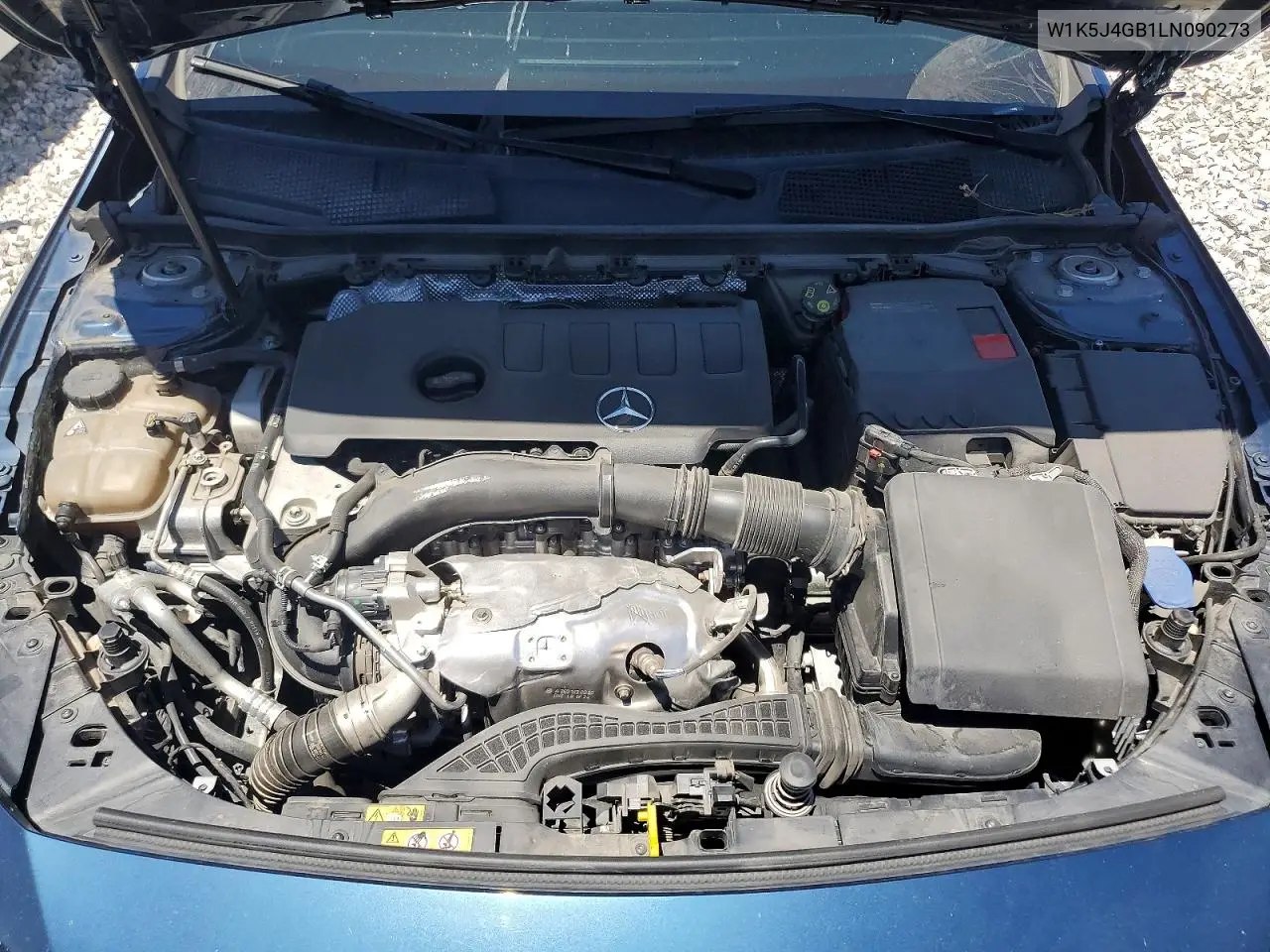 2020 Mercedes-Benz Cla 250 VIN: W1K5J4GB1LN090273 Lot: 85978675