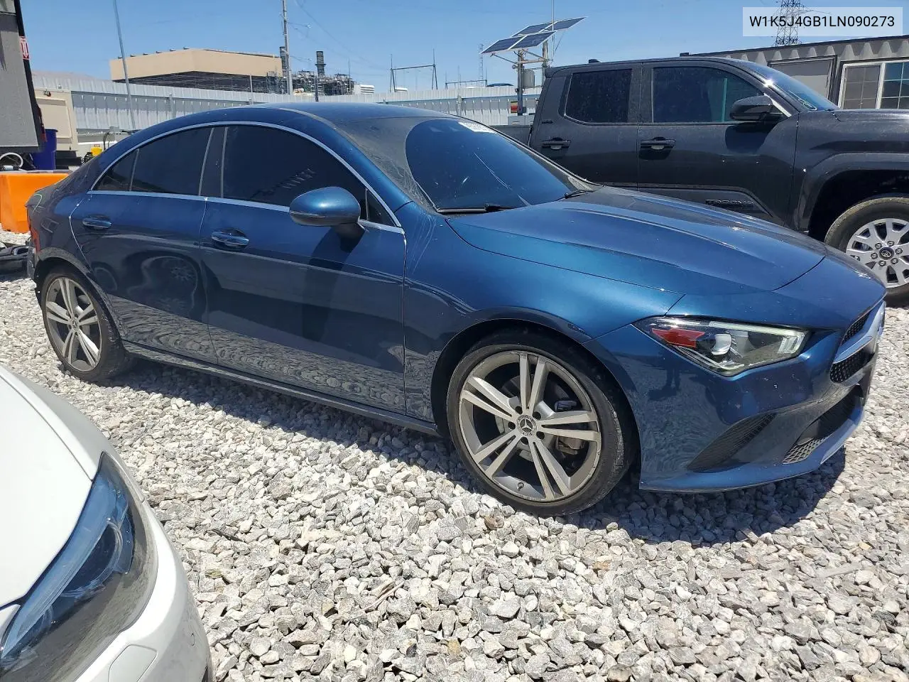 2020 Mercedes-Benz Cla 250 VIN: W1K5J4GB1LN090273 Lot: 85978675