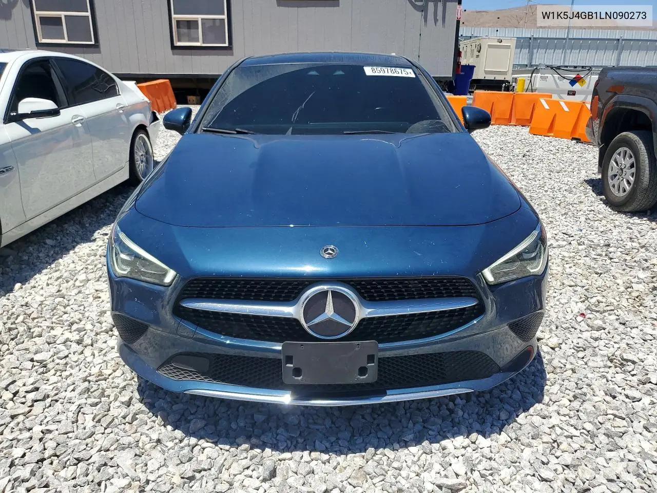 2020 Mercedes-Benz Cla 250 VIN: W1K5J4GB1LN090273 Lot: 85978675