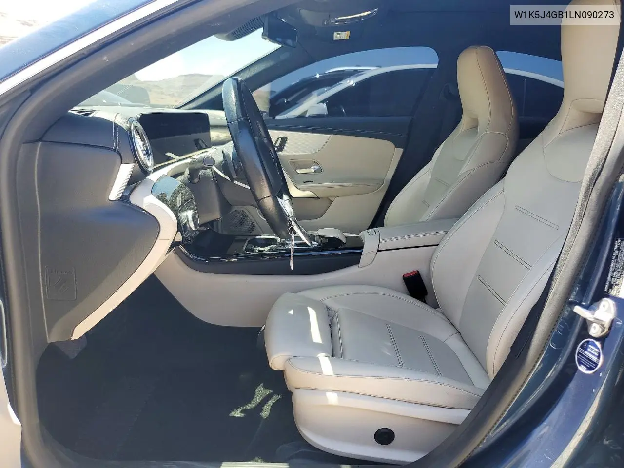 2020 Mercedes-Benz Cla 250 VIN: W1K5J4GB1LN090273 Lot: 85978675