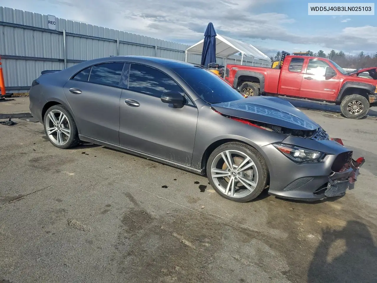 WDD5J4GB3LN025103 2020 Mercedes-Benz Cla 250