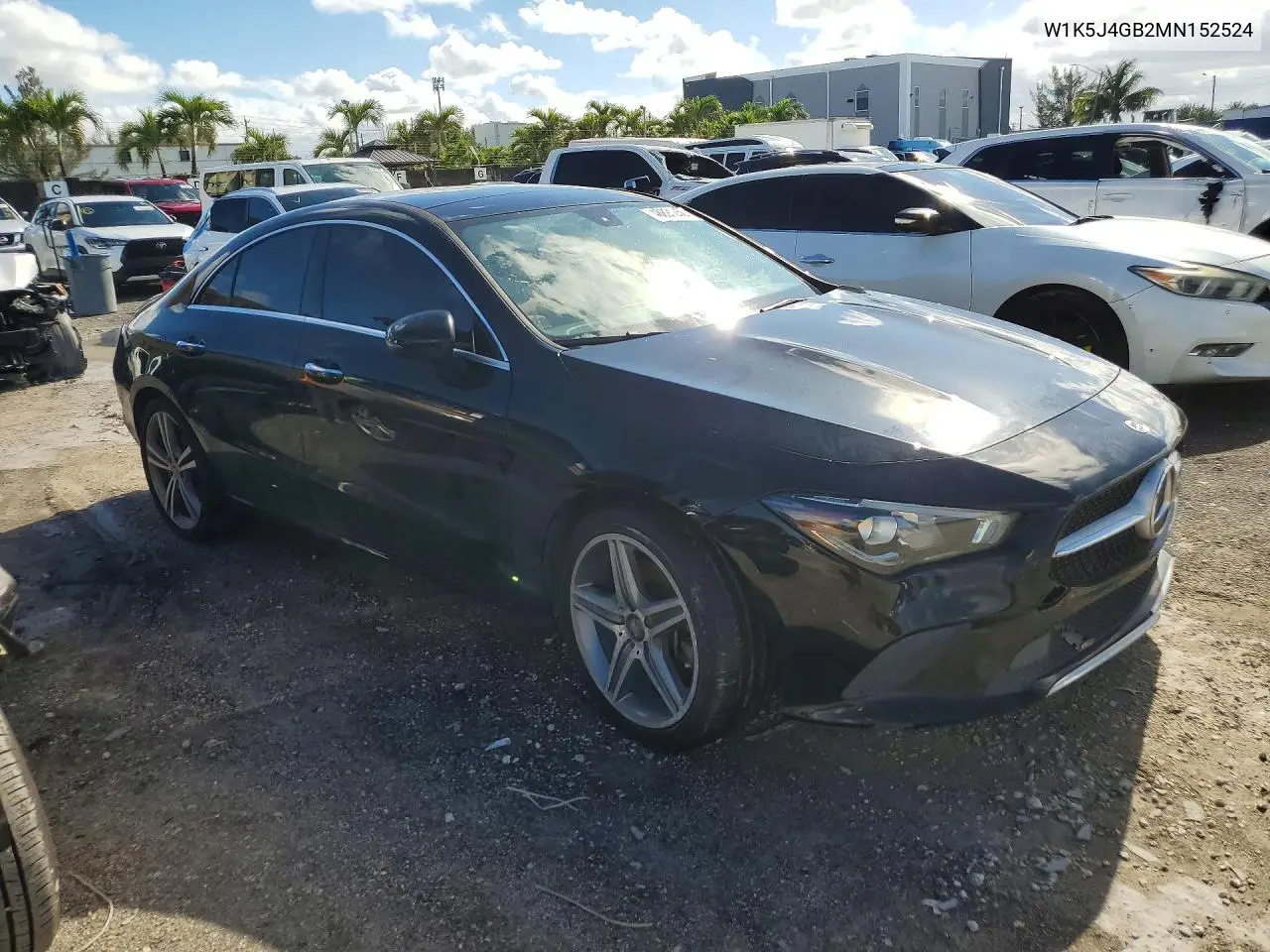 W1K5J4GB2MN152524 2021 Mercedes-Benz Cla 250