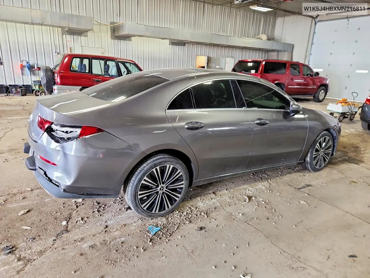 2021 Mercedes-Benz Cla 250 4Matic VIN: W1K5J4HBXMN216811 Lot: 57316126