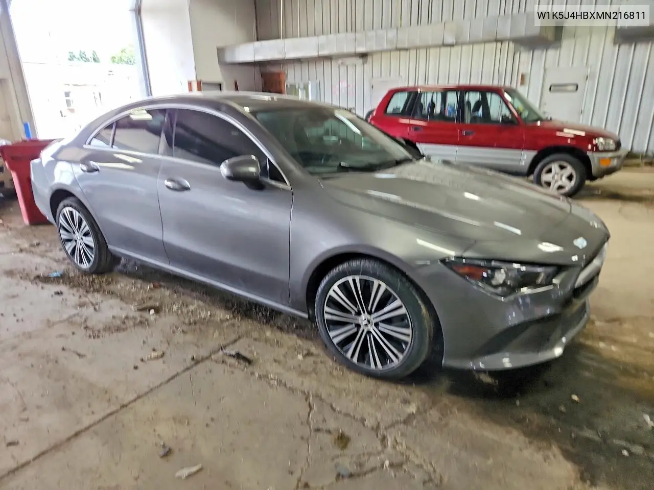 2021 Mercedes-Benz Cla 250 4Matic VIN: W1K5J4HBXMN216811 Lot: 57316126
