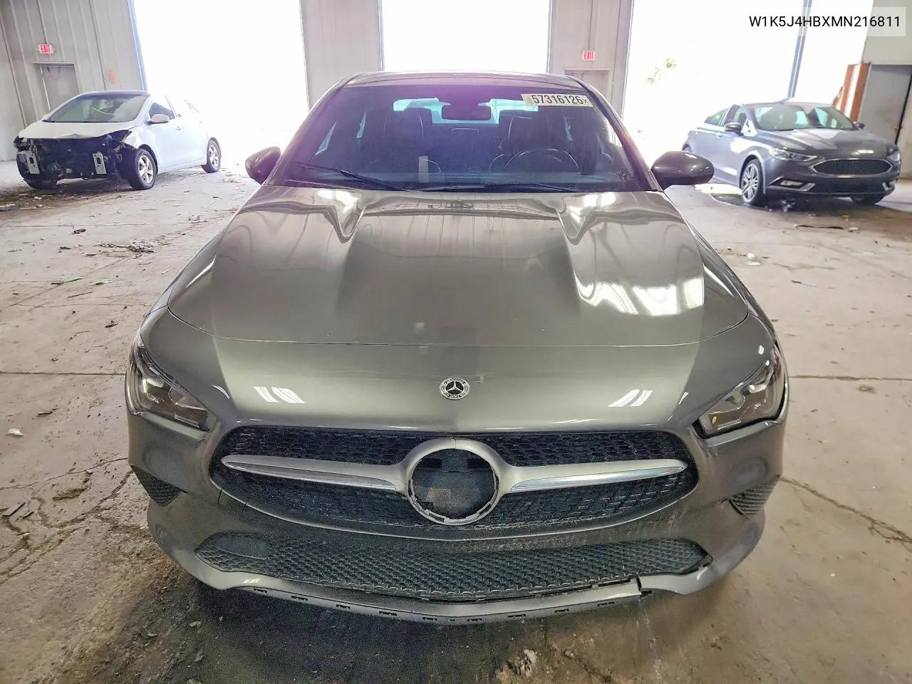 2021 Mercedes-Benz Cla 250 4Matic VIN: W1K5J4HBXMN216811 Lot: 57316126
