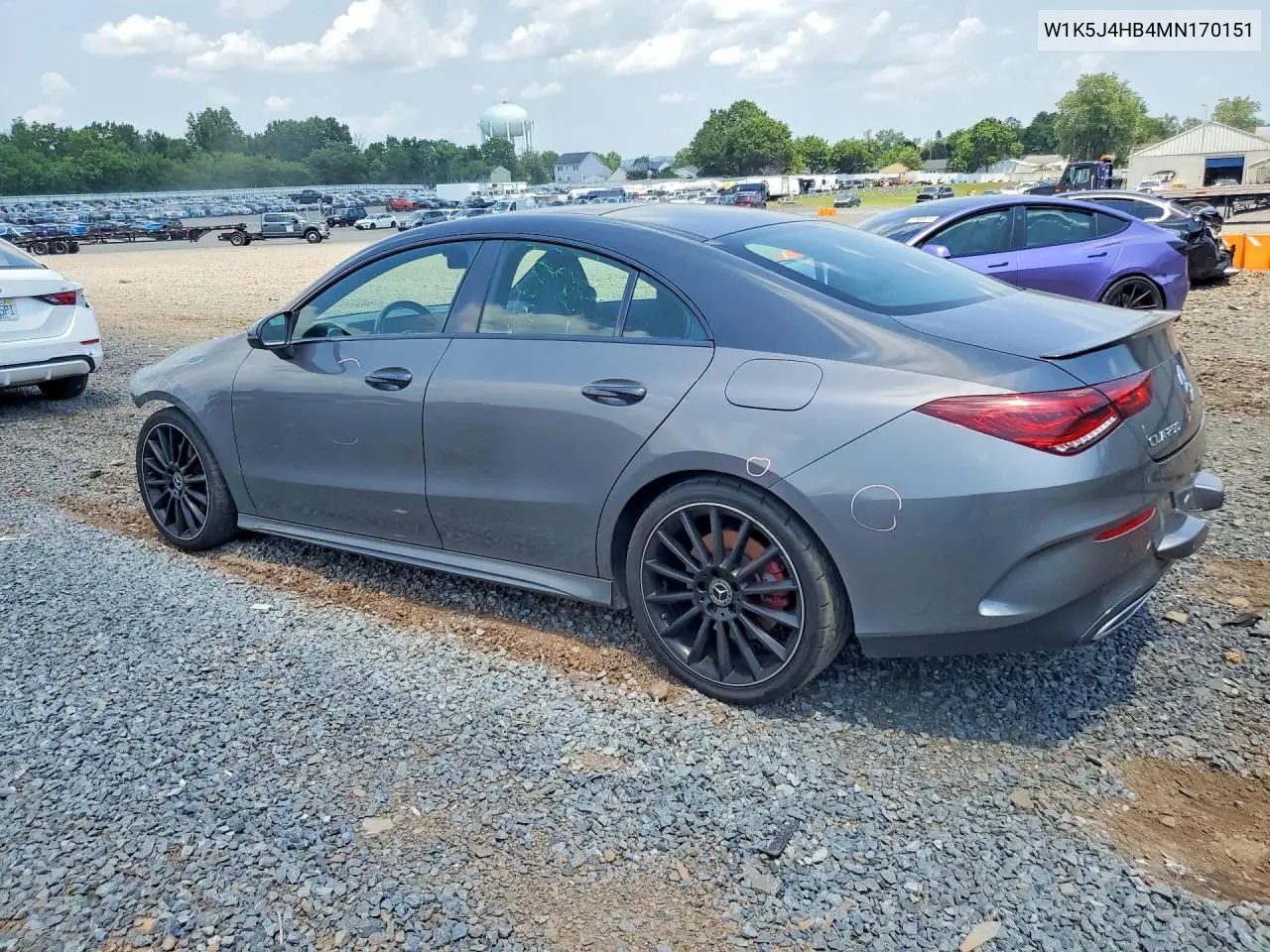 2021 Mercedes-Benz Cla 250 4Matic VIN: W1K5J4HB4MN170151 Lot: 58586336