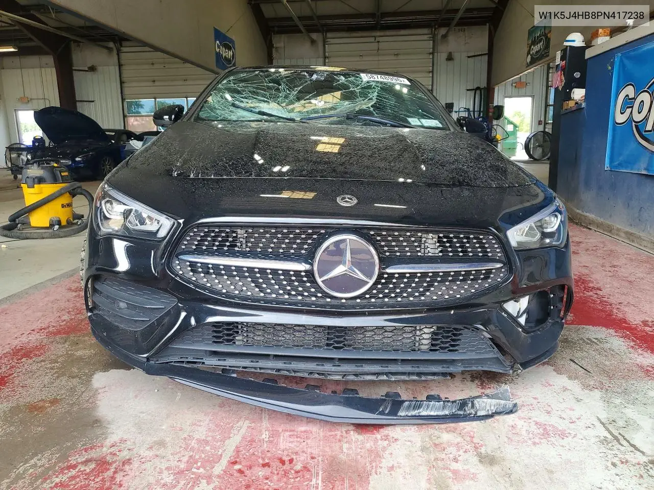 2023 Mercedes-Benz Cla 250 4Matic VIN: W1K5J4HB8PN417238 Lot: 58748996