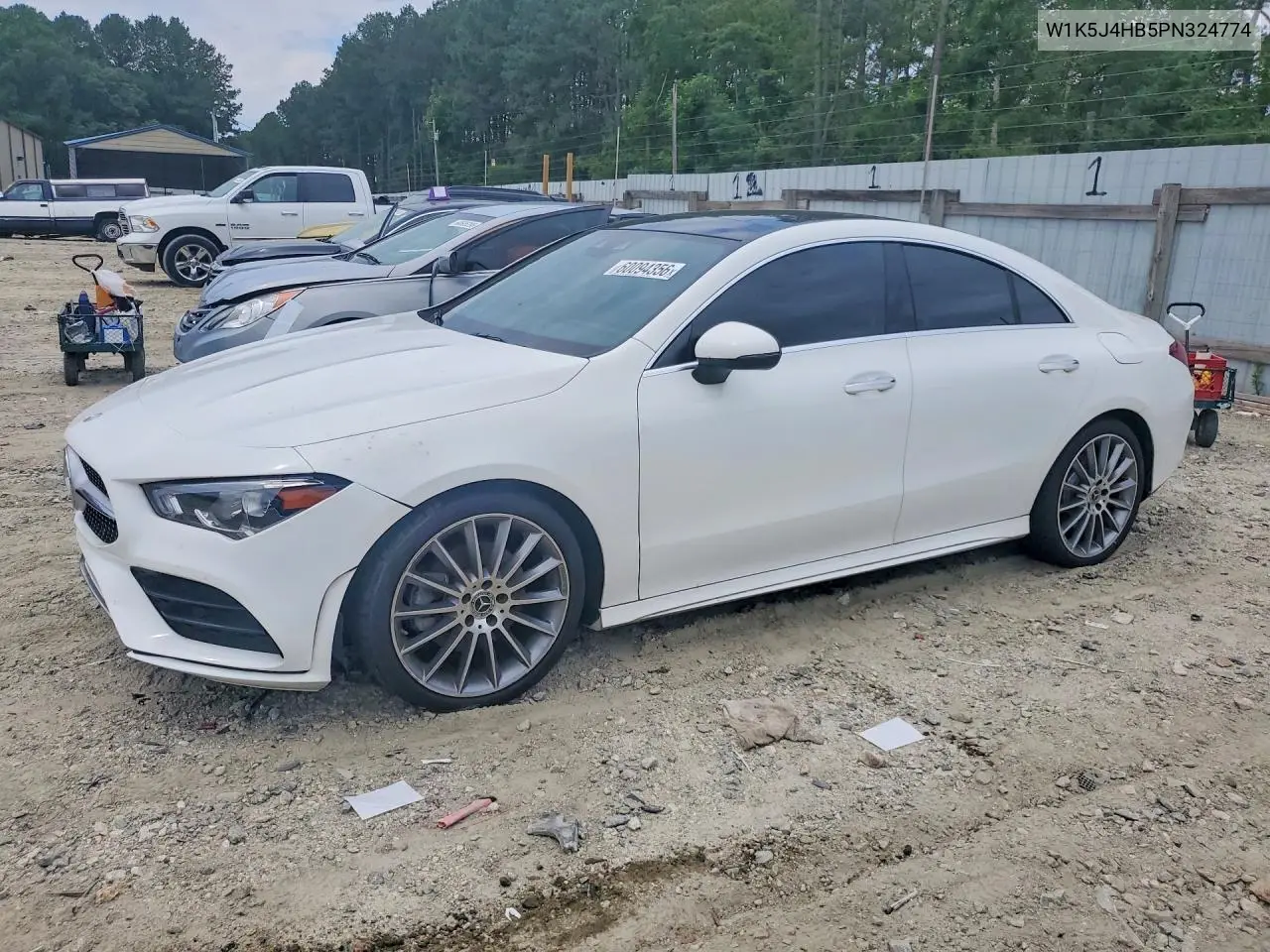 2023 Mercedes-Benz Cla 250 4Matic VIN: W1K5J4HB5PN324774 Lot: 60094356