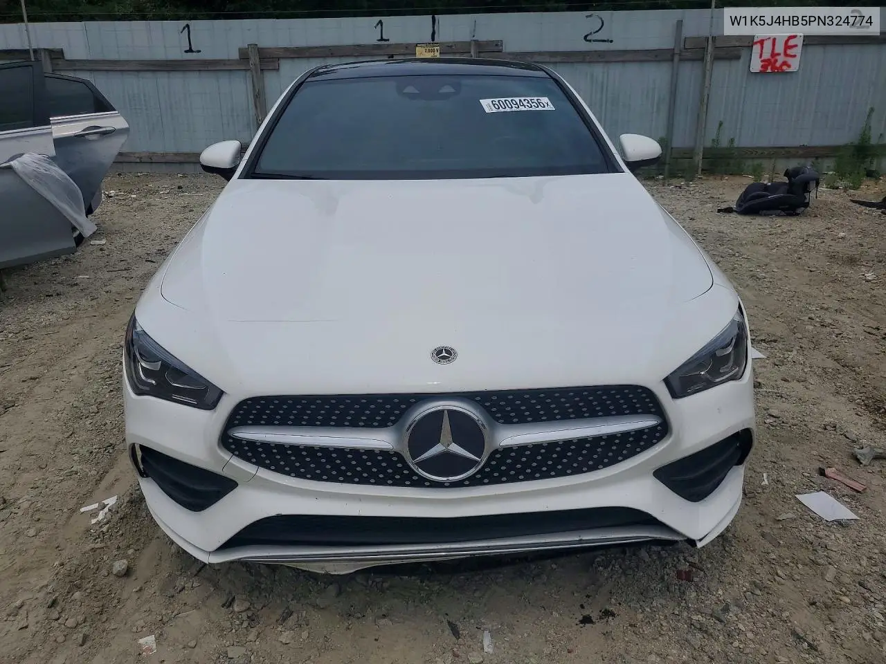 2023 Mercedes-Benz Cla 250 4Matic VIN: W1K5J4HB5PN324774 Lot: 60094356