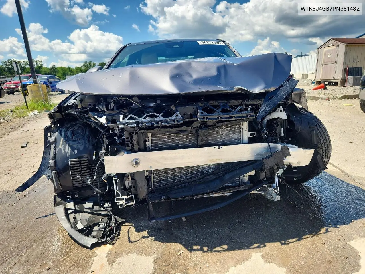 2023 Mercedes-Benz Cla 250 VIN: W1K5J4GB7PN381432 Lot: 60877386
