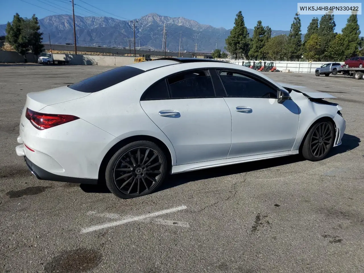 W1K5J4HB4PN330422 2023 Mercedes-Benz Cla 250 4Matic