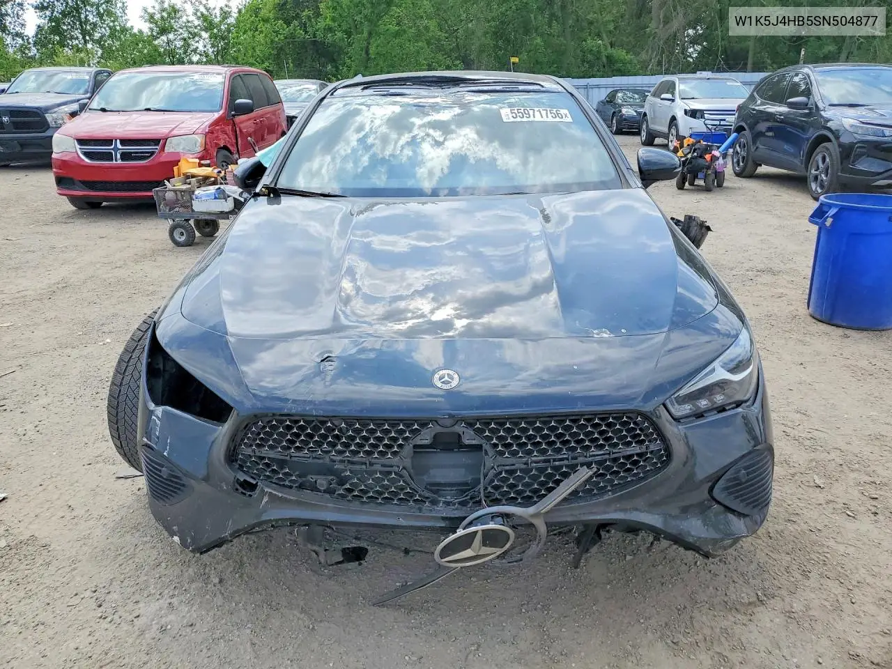 2025 Mercedes-Benz Cla 250 4Matic VIN: W1K5J4HB5SN504877 Lot: 55971756